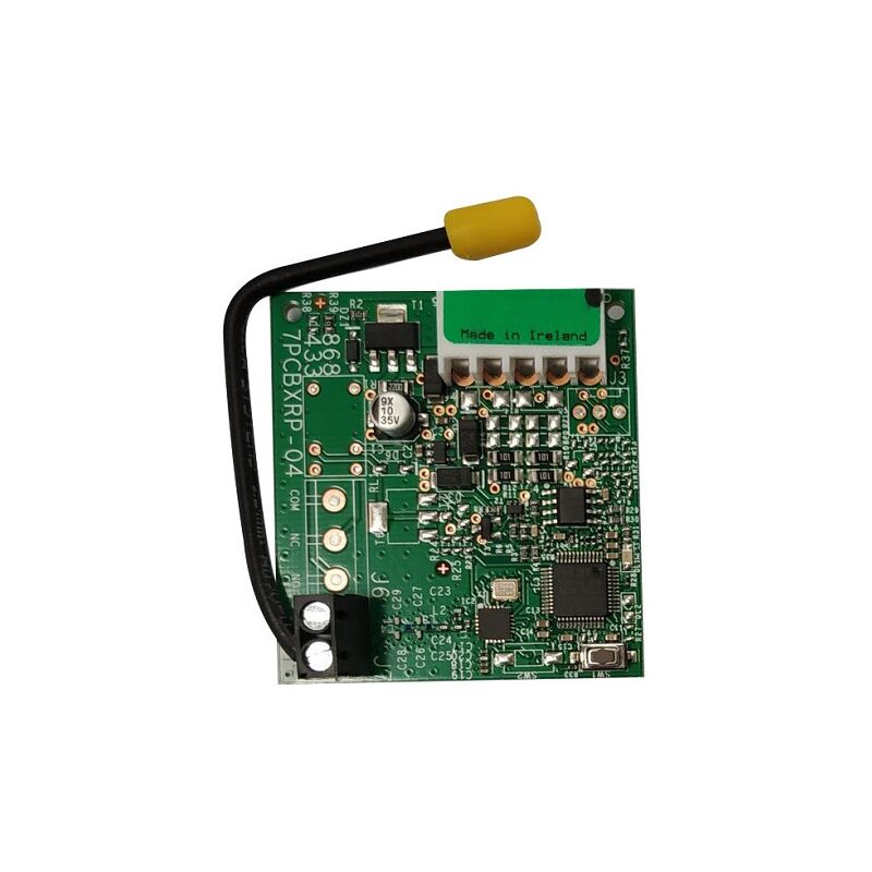 Genius - Récepteur carte radio 1 canal JA335 – Fréquence 868 MHz – Sans boîtier – 6100352 - Rolling code - Compatible télécommandes kilo -