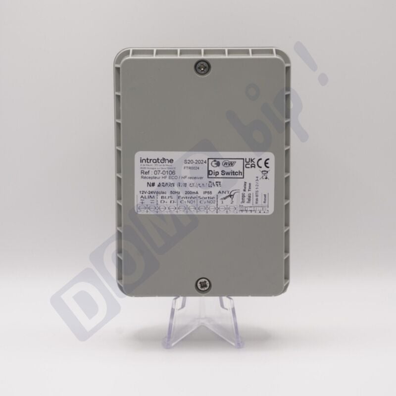 Intratone - Récepteur hf eco 07-0106 avec antenne intégrée