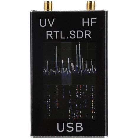 Récepteur Hf Tuner Receiver Machine, récepteur Pleine Bande U/V HF RTL-SDR USB Tuner/R820T + 8232 Radio US Ultra HD AV Receiver