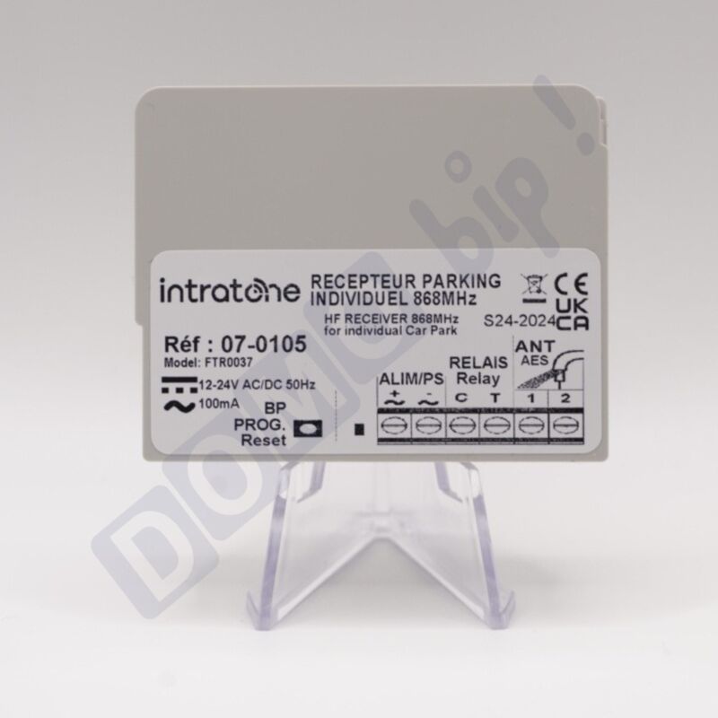 Intratone - Récepteur hf 07-0105 spécial accès parking individuel
