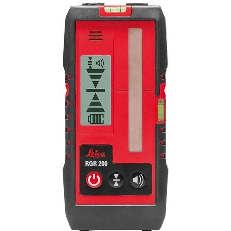 Récepteur laser pour Localiser des lignes laser rouge et vert sur une distance sur 80 m Leica