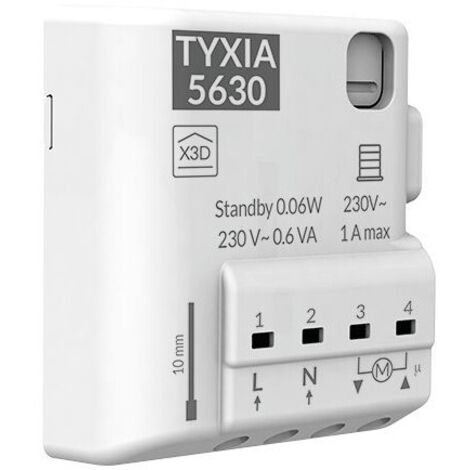 Récepteur micromodule radio pour volets roulants - 6351401 - Tyxia 5630 Delta Dore