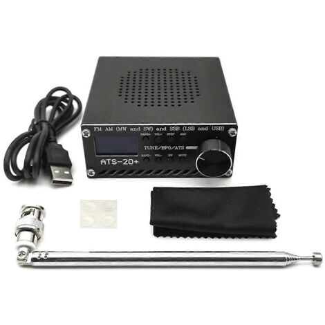 Récepteur radio multibande ATS-20+ Plus SI4732 avec chargement USB