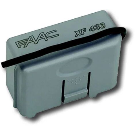 Récepteur radio Omnidec 433 MHz 319006 – Compatible avec télécommandes FAAC – Décodage universel – Entrée 3 pin