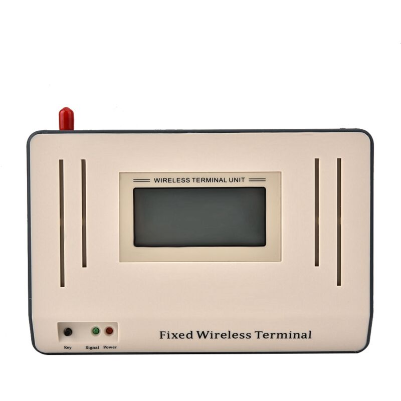 Récepteur radio pour motorisation,Système d'alarme de Support de Terminal sans fil fixe de téléphone d'enregistrement gsm 100-240V (ue/double bande)