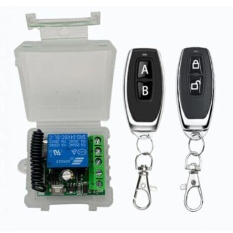 Récepteur sans fil Télécommande système [490211] pour motorisation porte garage électricité domotique
