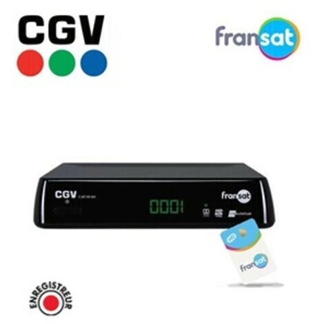 Récepteur Satellite HD E-SAT HD-W4 (avec carte FRANSAT)