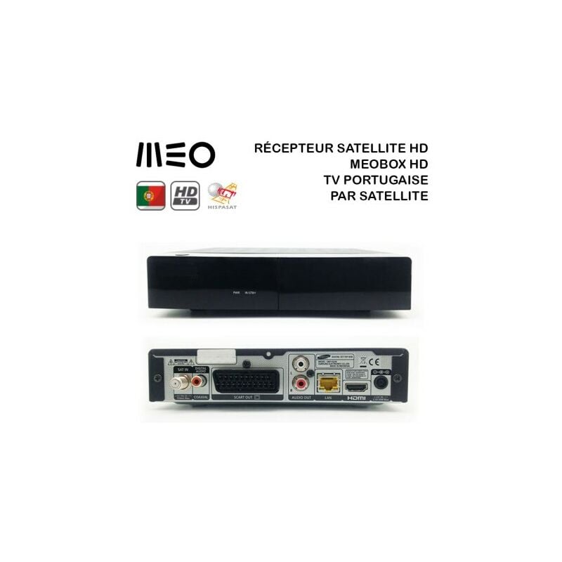 M-e - Récepteur Satellite hd MeoBox hd - Télévision Portugaise Par Satellite
