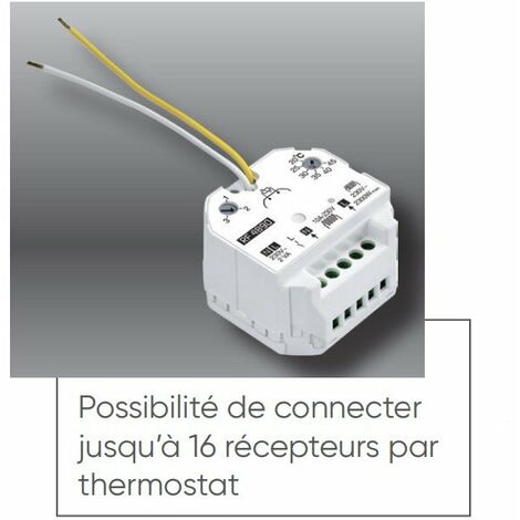 Récepteur thermostat pour film chauffant spécial rénovation Soleka