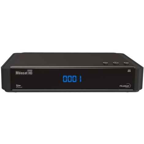Récepteur TV Satellite HD - ASTON - MEOSAT HD Connect - Enregistrement USB - Compatible FRANSAT - Afficheur LCD