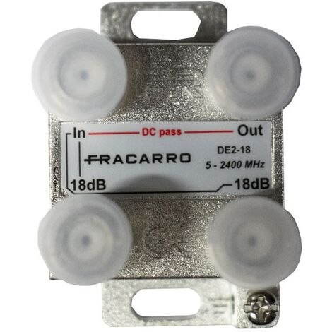 Receptor de 2 vías Fracarro 18dB 5-2400mh 280716