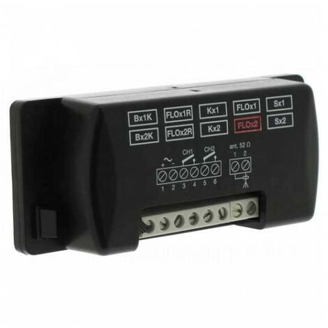 Receptor de radio para automatizaciones Nice FLOX2 frecuencia 433.92 MHZ 2 Canales