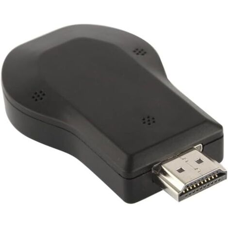 Receptor HDMI M2 Android 1080P/HDMI AirPlay DLNA WiFi para Android/iOS/Mac/Windows. Compatible con la función de compartir en línea con la pantalla del televisor WiFi (negro).