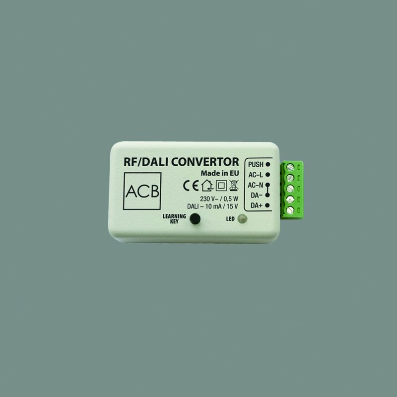 

Receptor Mando ACB Dali & Push Rf Receiver (Bus Generator)