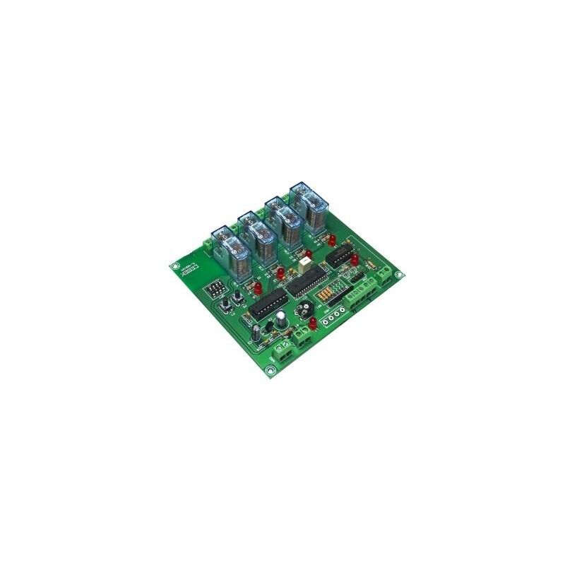

Receptor RF 4Canales Mono/Biestable 12V G3 TL422 - Cebek