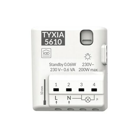 Receptor simple para luces TYXIA 5610 - DELTA DORE : 6351400