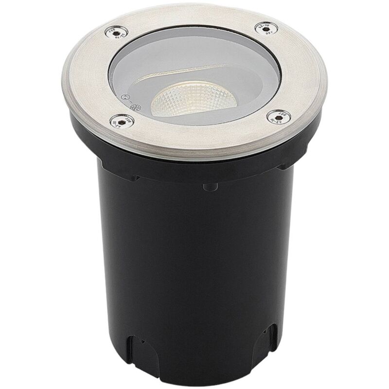 Lucande Led Recessed Floor Light 'doris' Made Of Aluminium