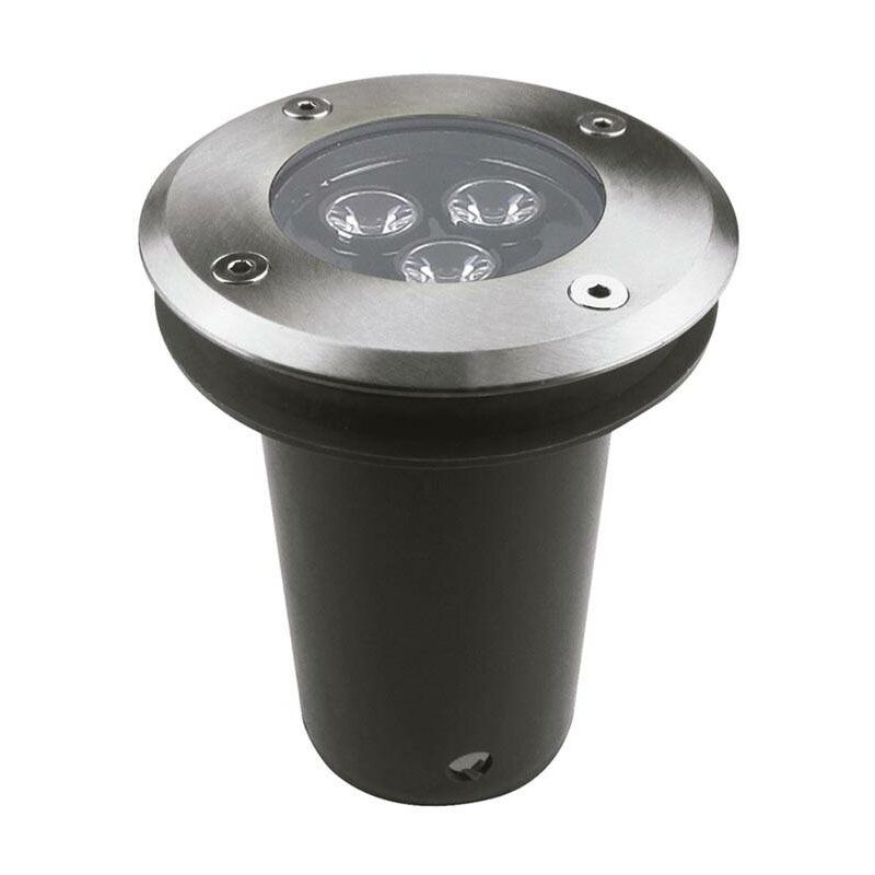 Forlight Ringo - led 3 Light Recessed Outdoor Ground Light Stainless Steel IP67