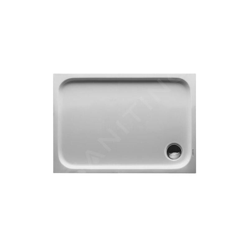 Duravit - D-Code receveur de douche, 1000x700mm, rectangulaire, à