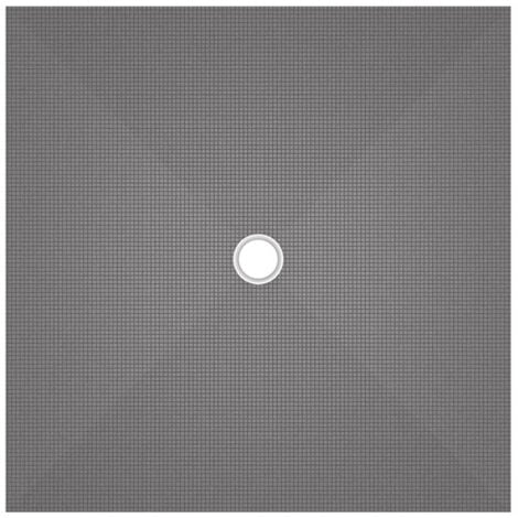 Receveur à carreler WEDI FUNDO PRIMO écoulement centré carré 1200 x 1200 x 40 mm