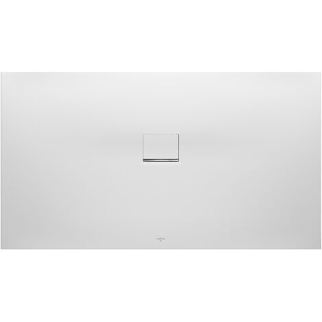 Receveur antidérapant 140 x 80 VILLEROY ET BOCH Squaro Infinity quaryl rectangle gris anthracite