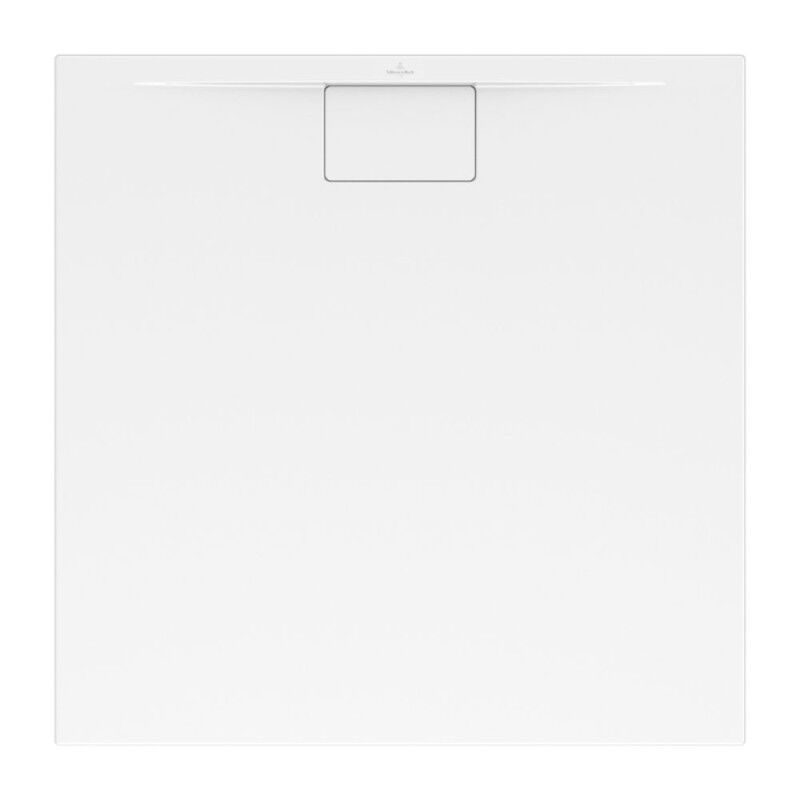 Villeroy&boch - Receveur antidérapant 140 x 90 x 4,8 villeroy et boch Architectura Metalrim acrylique rectangle edelweiss