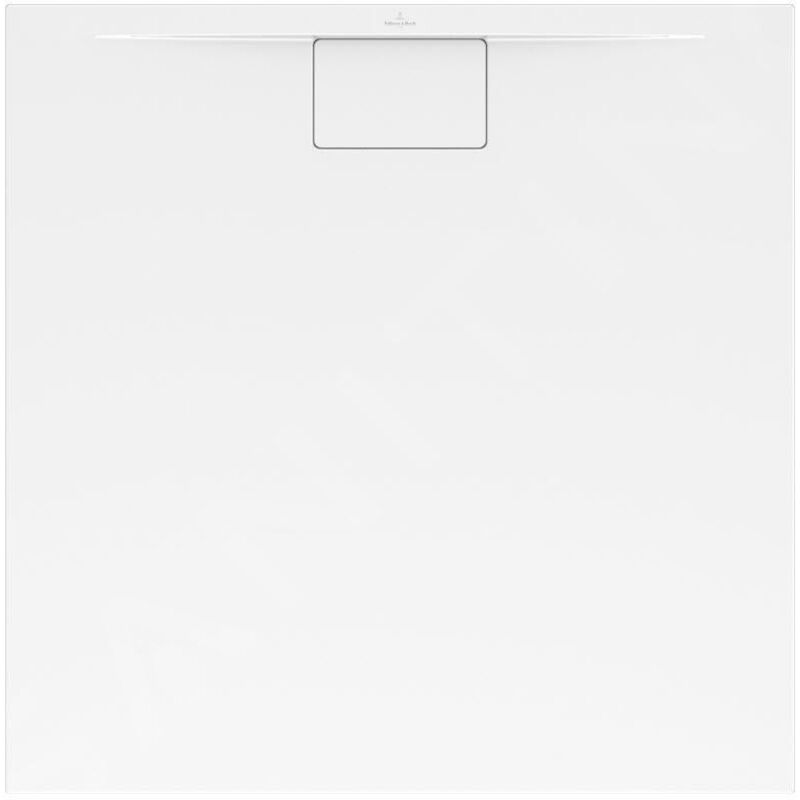 Villeroy&boch - Receveur antidérapant 80 x 80 x 4,8 villeroy et boch Architectura Metalrim acrylique carré blanc
