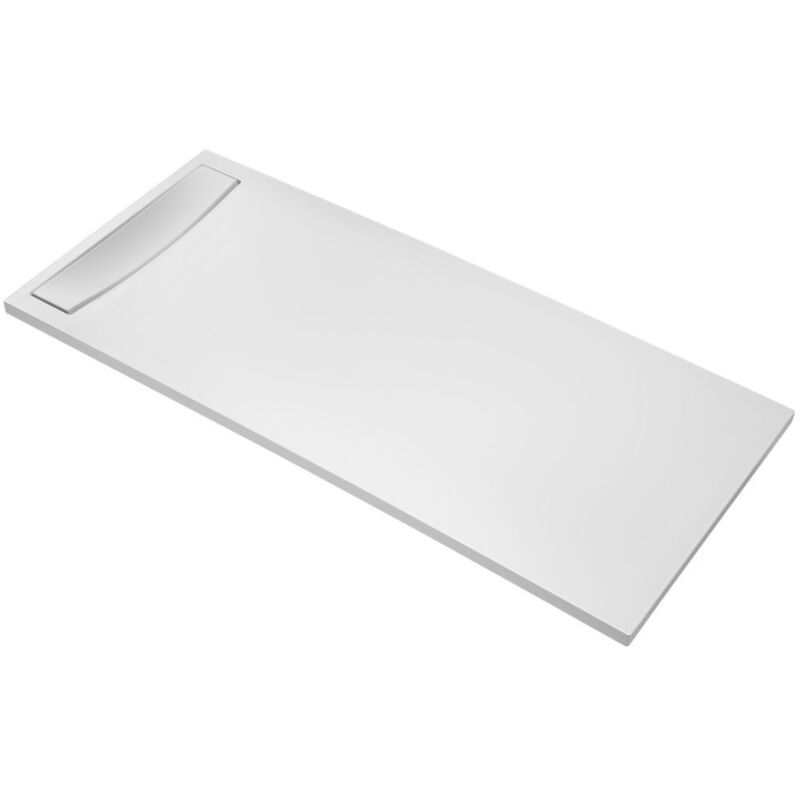 Jacob Delafon - Receveur de douche antidérapant 140 x 80 Flight Neus rectangle blanc