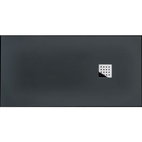 Receveur BASALTO Graphite 160x90cm*