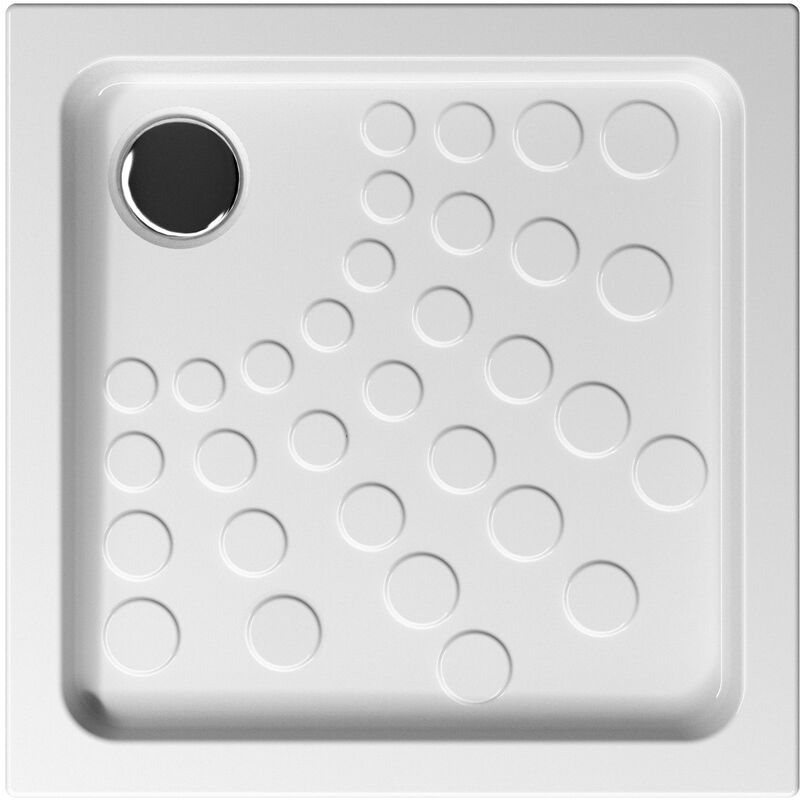Receveur douche arkitekt carré 70x70cm antidérapant Vitra 5735L003M0578