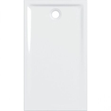 Receveur céramique GEBERIT Renova - 140 x 90 extra-plat à poser/encastrer - 00729900000AG3 - Plusieurs références disponibles