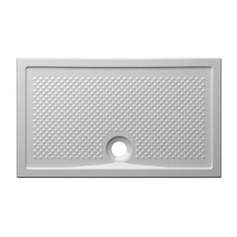 Receveur de douche en céramique 70x120 cm Globo Docciaviva série H6 DV121BI Blanc - Céramique