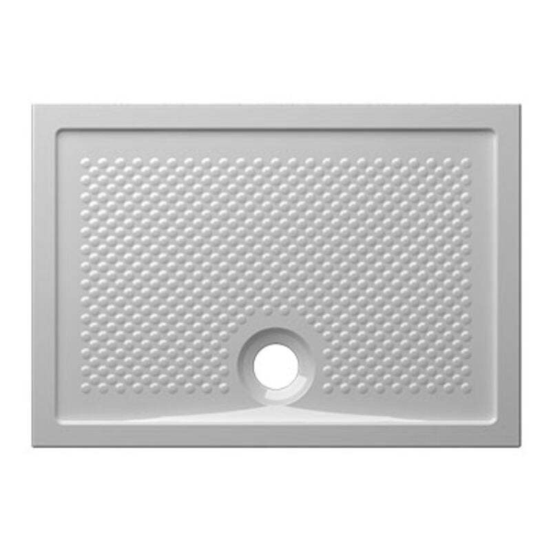 Receveur de douche en céramique 70x100 cm Globo Docciaviva série H6 DV101BI Blanc - Céramique