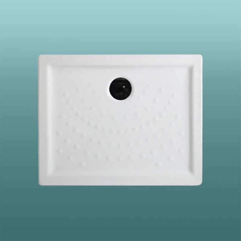 Receveur de douche 70x90 en céramique antidérapante.