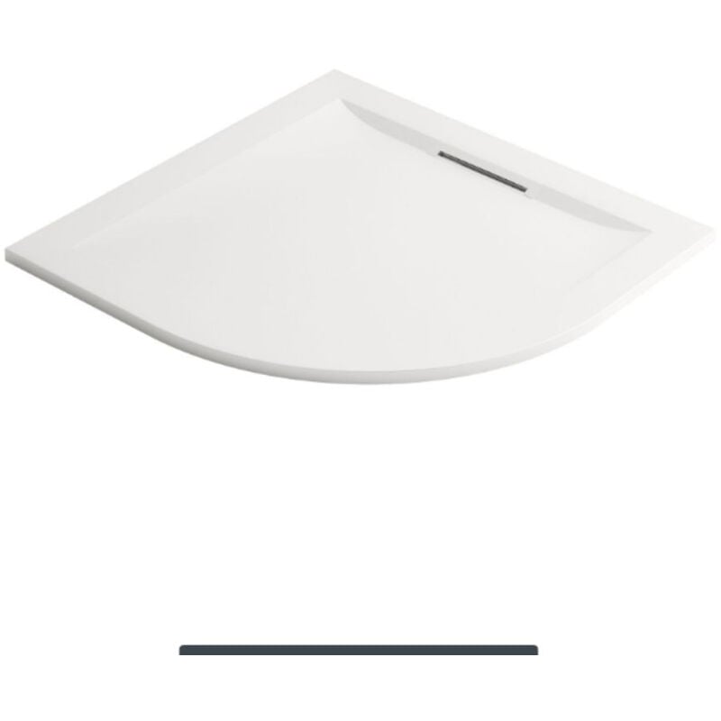 Jacob Delafon - Receveur de douche 80 x 80 Flight Pure quart de rond blanc