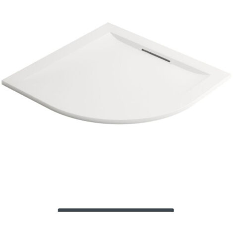 Receveur de douche 80 x 80 JACOB DELAFON Flight Pure quart de rond blanc