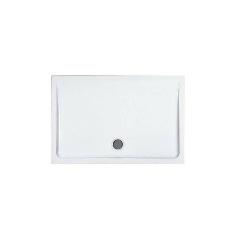 Receveur de Douche 80x120cm Laufen Merano Blanc en Céramique Antidérapante - H8549536000003