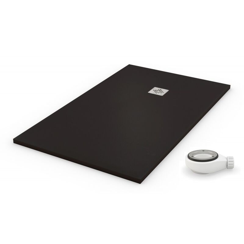 Receveur de douche 100X190 extra plat noir Ral 9005