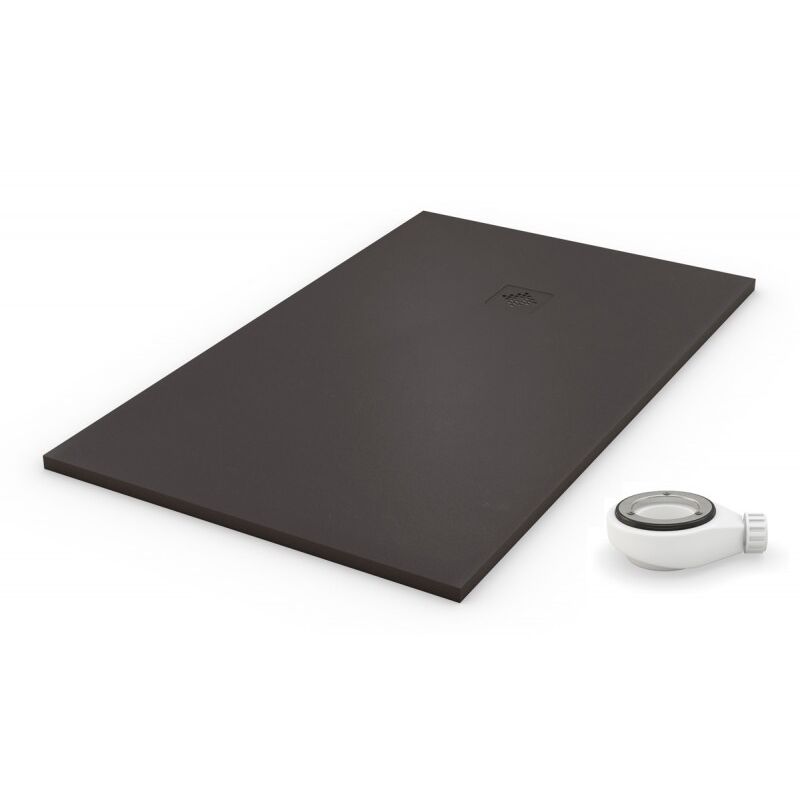 Receveur de douche resine extra plat pro Gris ardoise Ral 7016 100x120