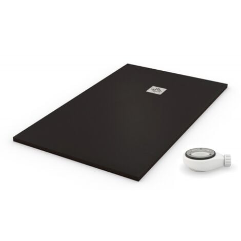 Receveur de douche 90X100 extra plat noir Ral 9005
