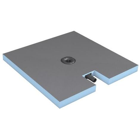 Receveur de Douche à carreler Fundo Plano 90x90 cm - Wedi