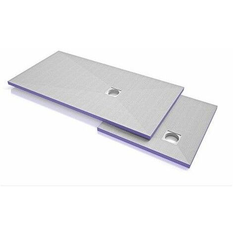 Receveur de douche à carreler Jackoboard décentré