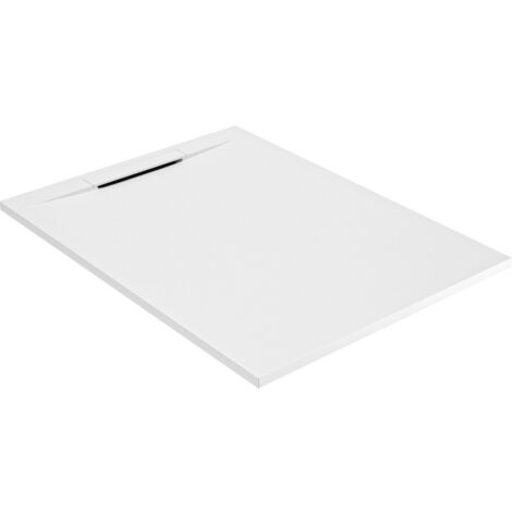 Receveur de douche à poser 120x90 cm – Biolex extra-plat avec texture granit – Adhérence PN24 pour sécurité optimale – Anconetti