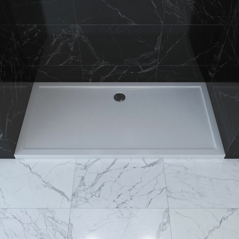 Receveur de douche à poser extra-plat 160x80 cm - Olympic Plus NOVELLINI