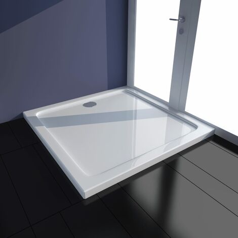 Receveur de douche ABS rectangulaire blanc