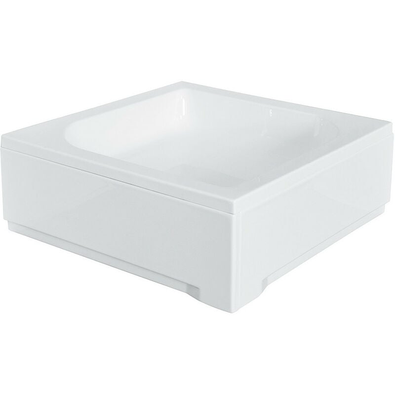 Azura Home Design - Receveur de douche ares carré 70x70/80x80/90x90 cm blanc - 80x80 cm