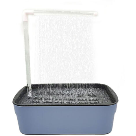 Receveur de douche automatique pour oiseaux, motif perroquet, avec douche, bain d'eau pour animaux de compagnie, pompe à eau USB, levier de pulvérisation