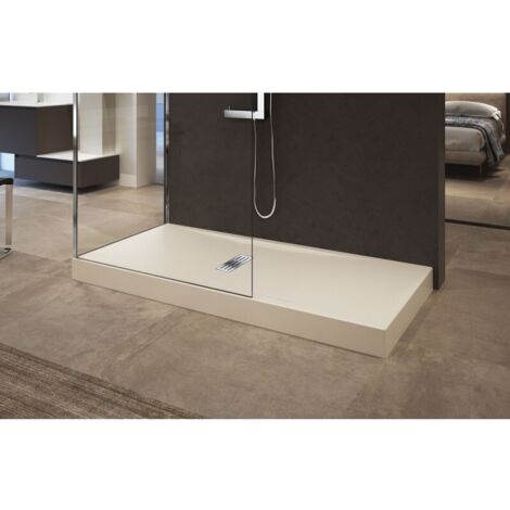 Receveur de douche beige NOVELLINI CUSTOM 140x80 cm - H 12 cm