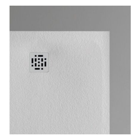 Receveur de douche blanc 90x180 cm Série Globo Docciapietra DP18090501  Blanc - Mineralsolid