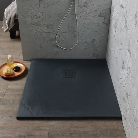 Receveur de douche carré 70x70 anthracite